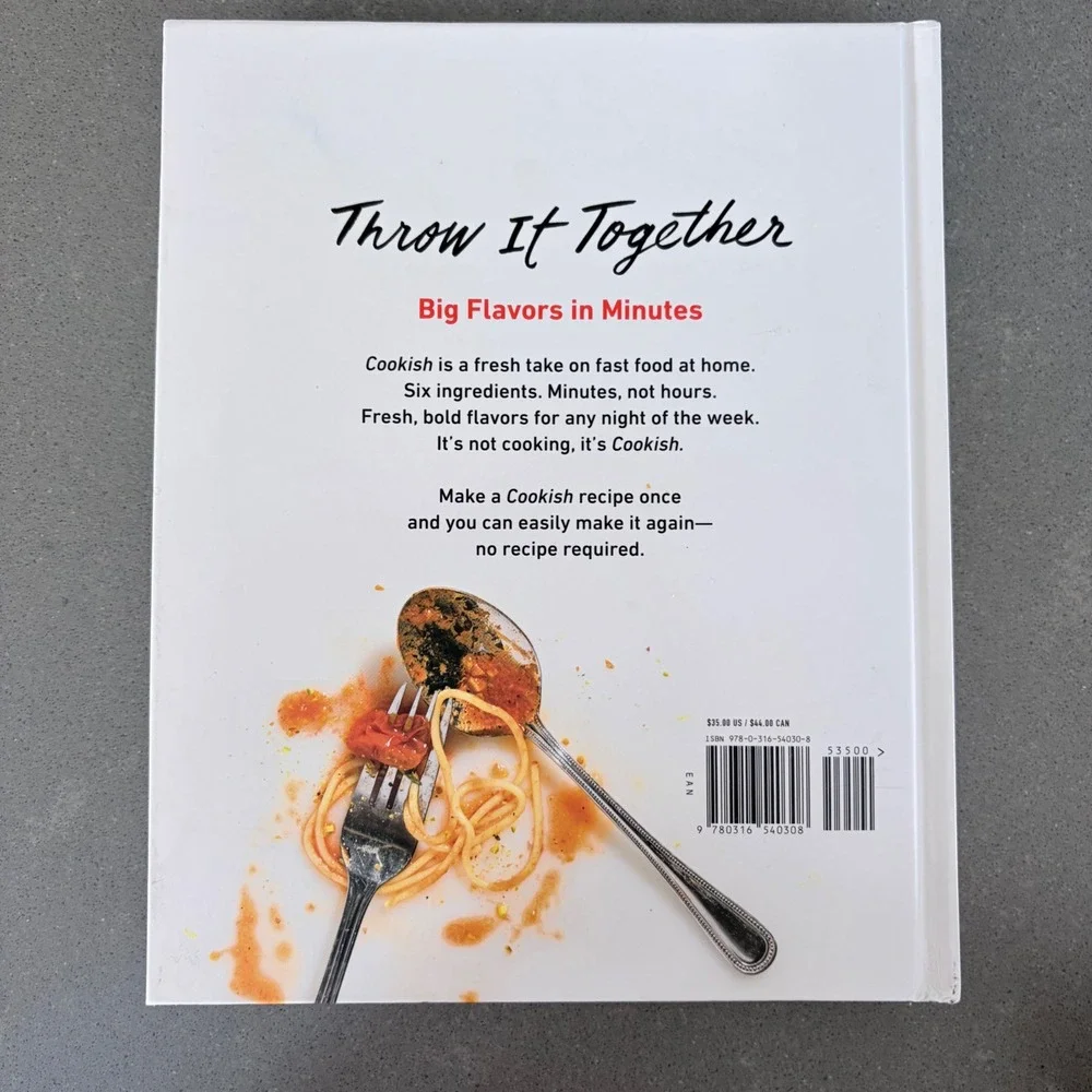 Milk Street Cookish Throw It Together Christopher Kimball Hardcover Cookbook